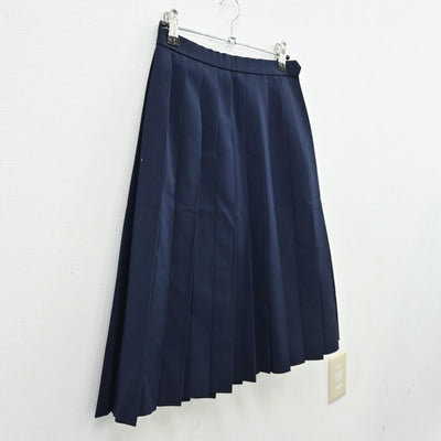 【中古】鳥取県 日吉津村中学校組合立箕蚊屋中学校 女子制服 2点（スカート・スカート）sf013033