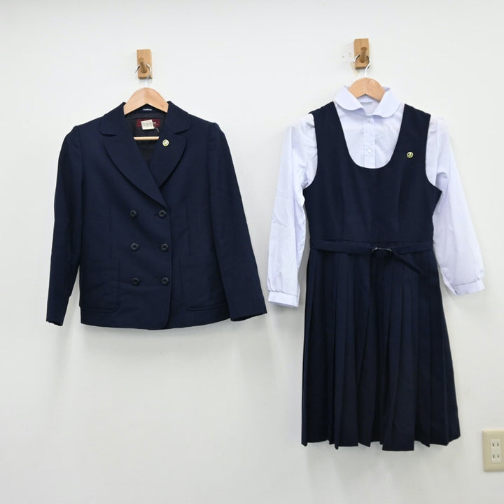 中古制服】愛知県 椙山女学園高等学校 女子制服 6点（ブレザー・シャツ・ニット・ジャンパースカート）sf013037【リサイクル学生服】 | 中古制服 通販パレイド