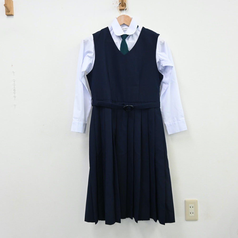 中古制服】千葉県 高柳中学校 女子制服 5点（シャツ・ブレザー・ジャンパースカート）sf013044【リサイクル学生服】 | 中古制服通販パレイド