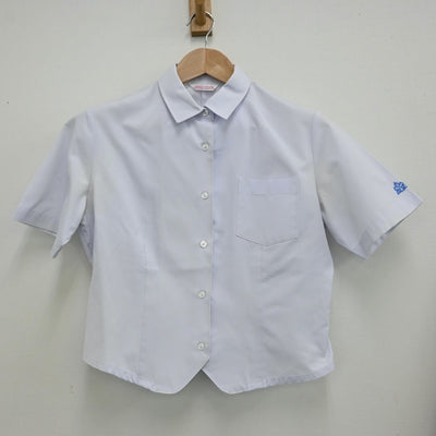 【中古】大分県 情報科学高等学校 女子制服 3点（シャツ・ニットベスト・スカート）sf013046