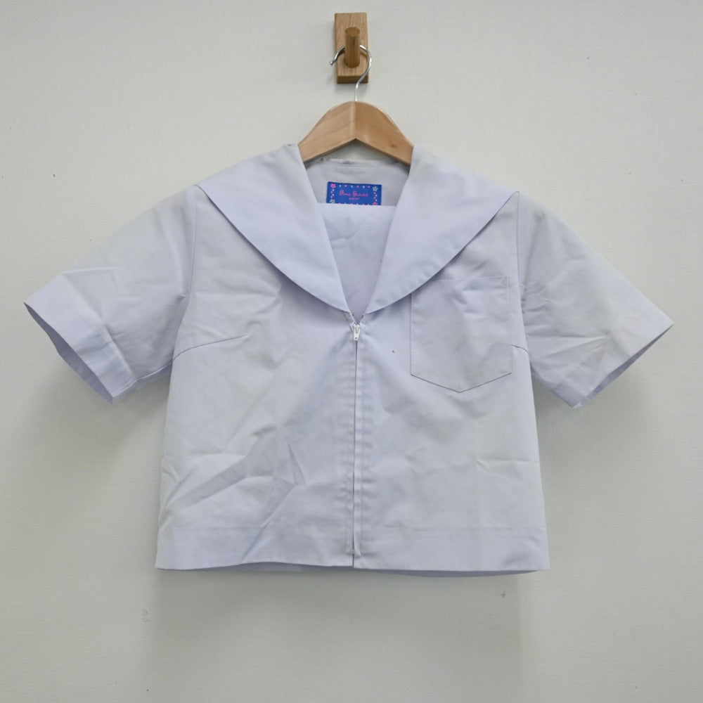 【中古】愛知県 桜山中学校 女子制服 3点（セーラー服・スカート）sf013048