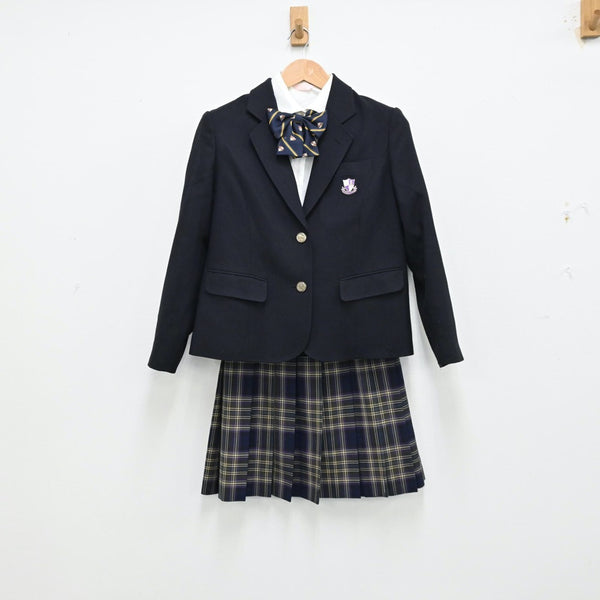 【中古制服】愛知県 愛知工業大学名電高等学校 女子制服 4点