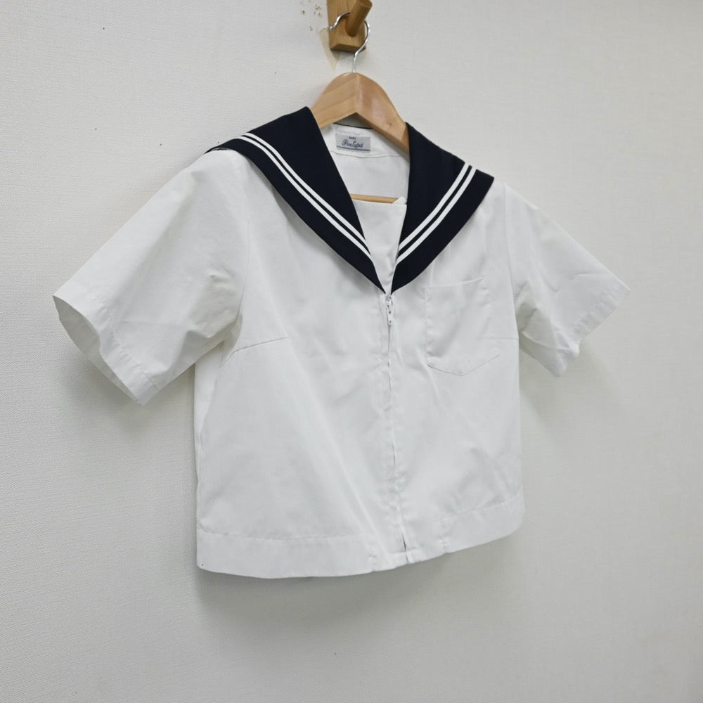 【中古】愛知県 大治町立大治中学校 女子制服 2点（セーラー服）sf013054