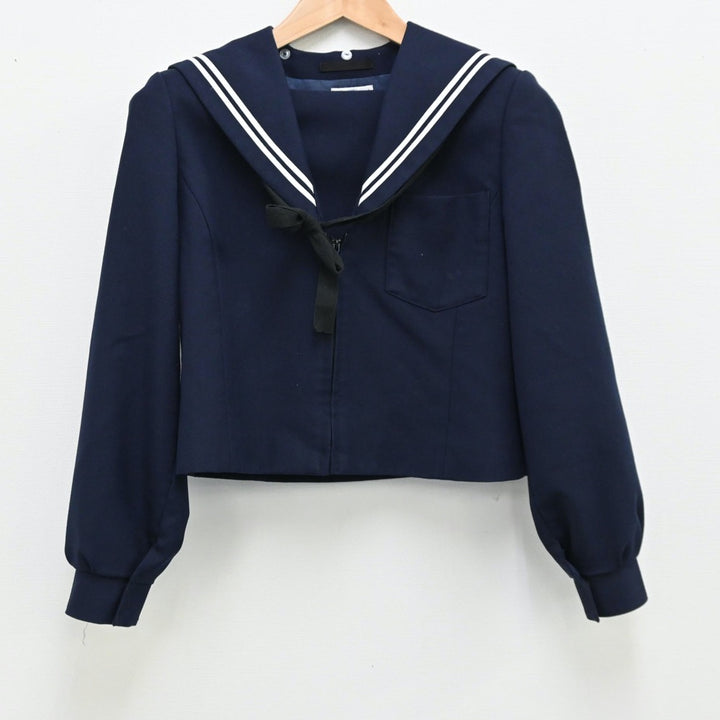 中古制服】青森県 八戸市立大館中学校 女子制服 1点（セーラー服