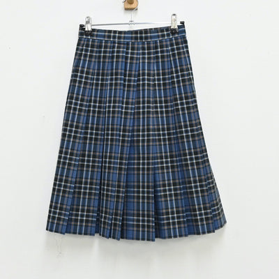 【中古】福島県 保原高等学校 女子制服 3点（セーラー服・ニットベスト・スカート）sf013061