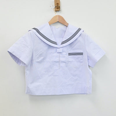 【中古】兵庫県 小野市立小野中学校 女子制服 2点（セーラー服）sf013069