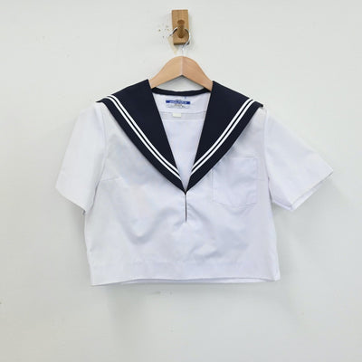 【中古】愛知県 三谷中学校 女子制服 2点（セーラー服・スカート）sf013071