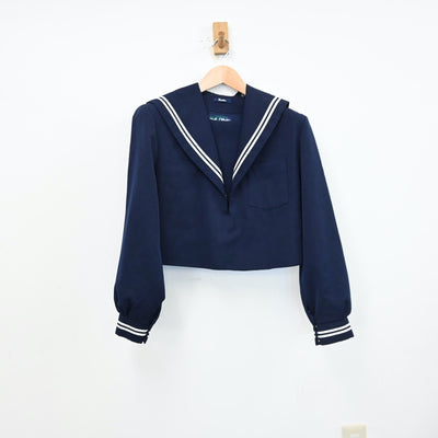 【中古】愛知県 三谷中学校 女子制服 2点（セーラー服・スカート）sf013074