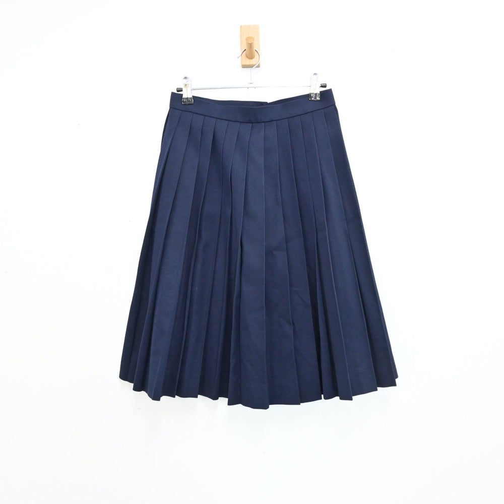 【中古】愛知県 岡崎商業高等学校 女子制服 3点（セーラー服・スカート）sf013075