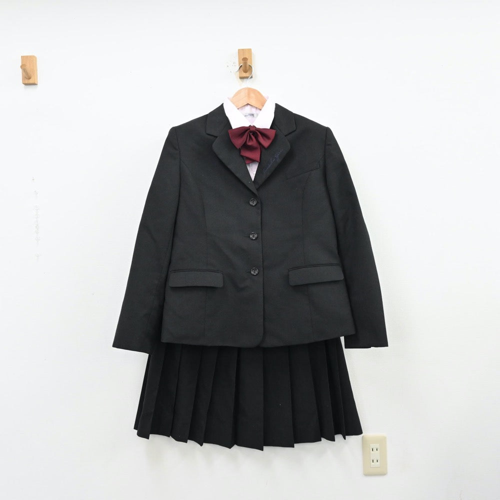 【中古】東京都 潤徳女子高等学校 女子制服 5点（ブレザー・シャツ・スカート）sf013082