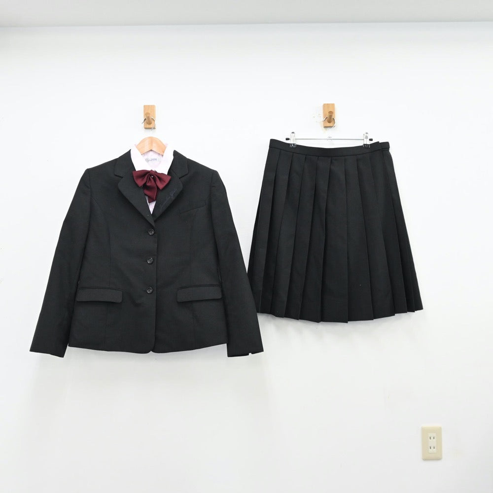 【中古】東京都 潤徳女子高等学校 女子制服 5点（ブレザー・シャツ・スカート）sf013082