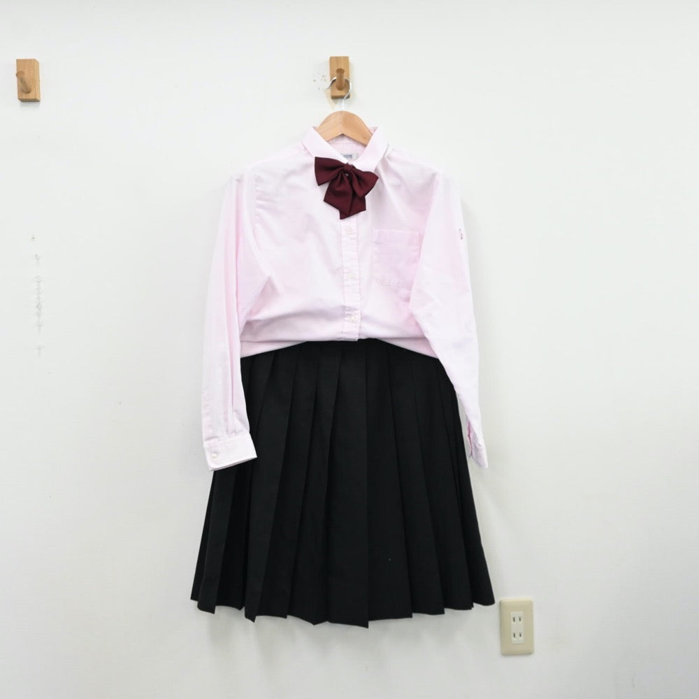 【中古】東京都 潤徳女子高等学校 女子制服 5点（ブレザー・シャツ・スカート）sf013082