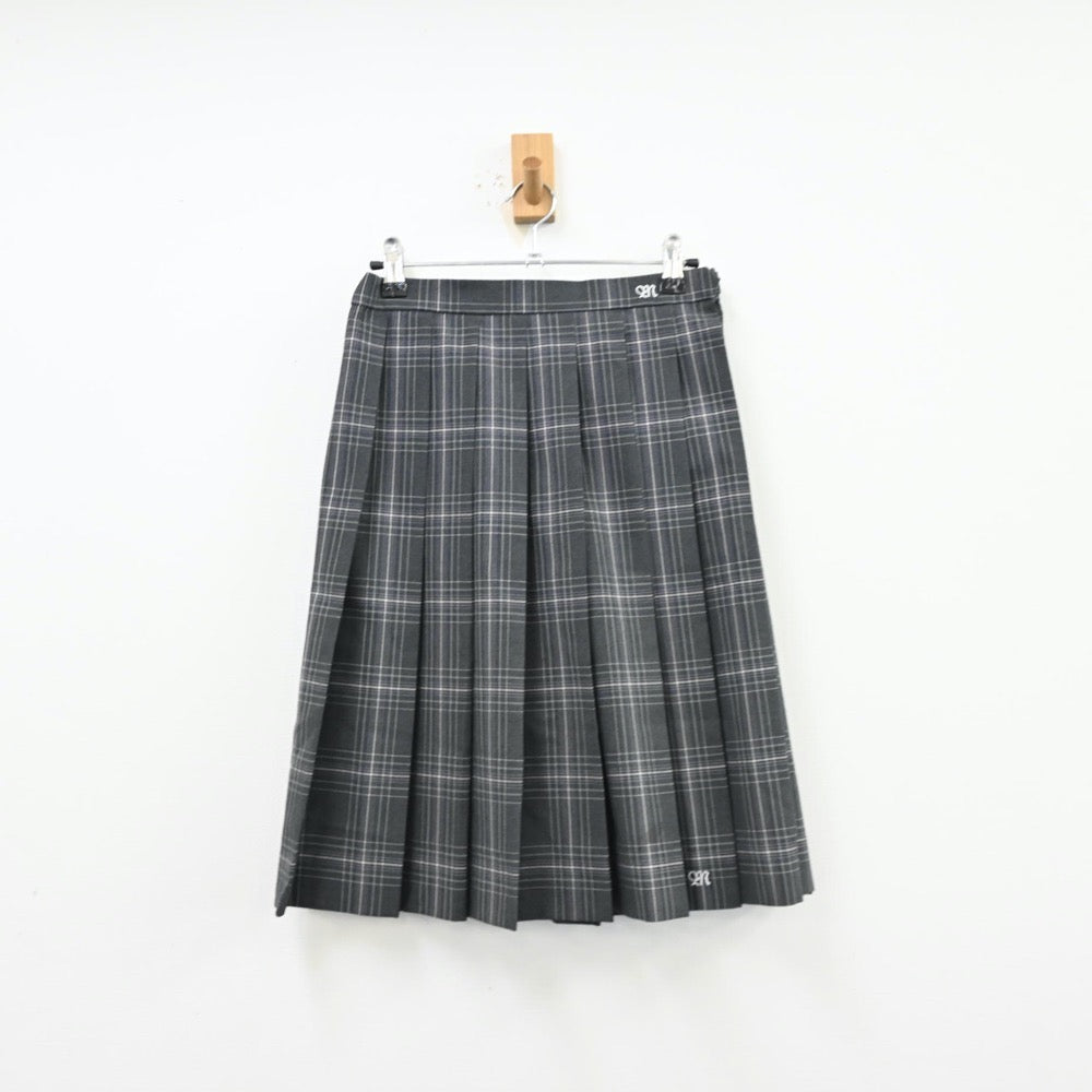 【中古】東京都 町田総合高等学校 女子制服 4点（シャツ・ニットベスト・スカート）sf013085