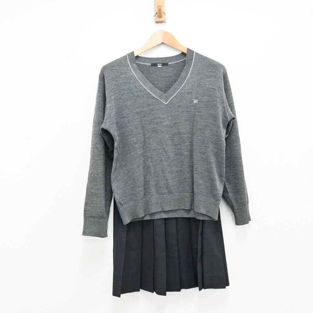 となりの坂田　制服　等身 中古制服】茨城県 坂本中学校 女子制服 3点（セーラー服