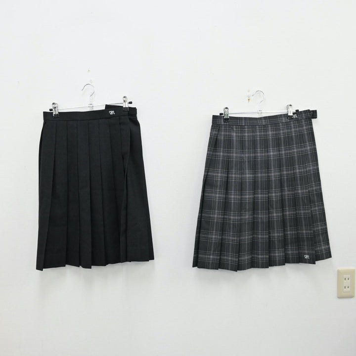 【中古】東京都 町田総合高等学校 女子制服 4点（ブレザー・ニット・スカート）sf013100