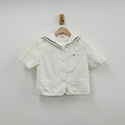 【中古】佐賀県 唐津東中学校 女子制服 1点（セーラー服）sf013107