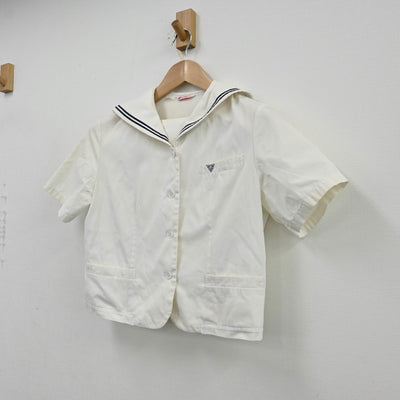 【中古】佐賀県 唐津東中学校 女子制服 1点（セーラー服）sf013107