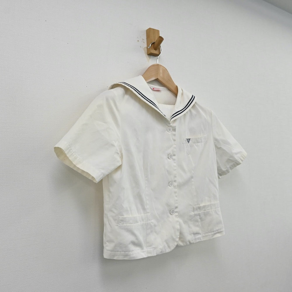 【中古】佐賀県 唐津東中学校 女子制服 1点（セーラー服）sf013107