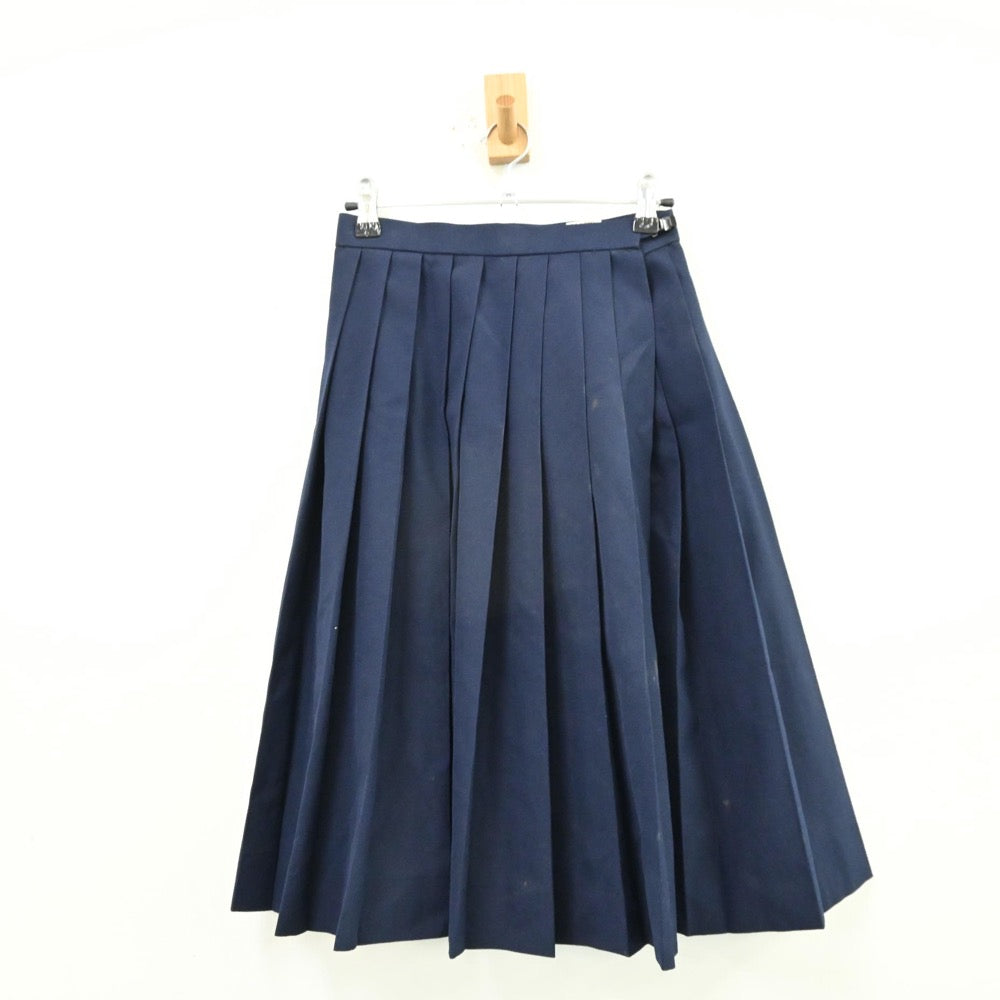 【中古】佐賀県 唐津東高等学校 女子制服 2点（セーラー服・スカート）sf013108