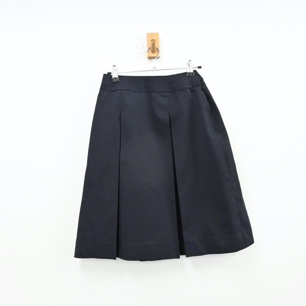 【中古】埼玉県 豊岡高等学校 女子制服 2点（ベスト・スカート）sf013110