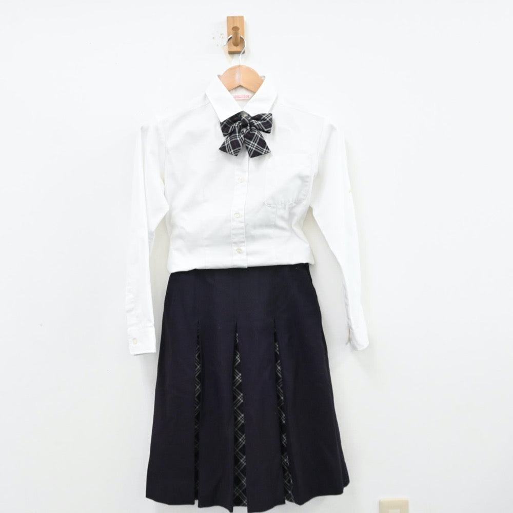 中古制服】奈良県 奈良育英高等学校 女子制服 6点（ブレザー