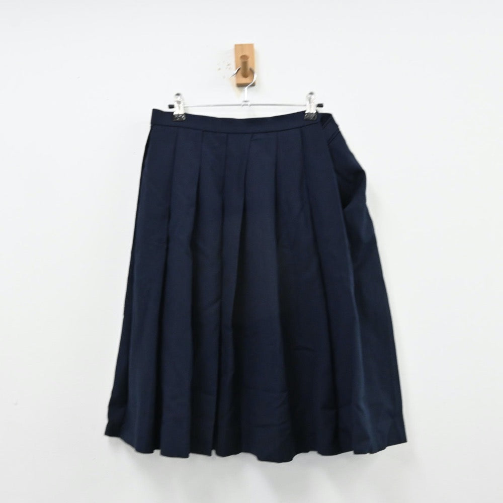 【中古】大分県 大分東明高等学校 女子制服 2点（ブレザー・スカート）sf013116