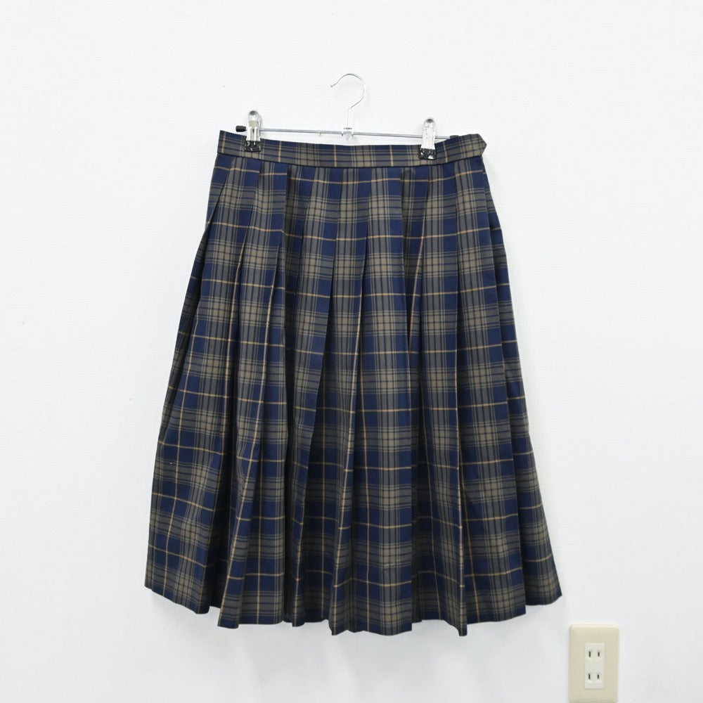 【中古】大分県 大分東明高等学校 女子制服 3点（セーラー服・セーラー服・スカート）sf013118