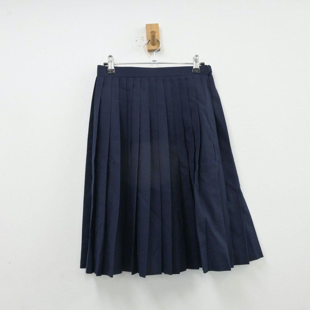 【中古】兵庫県 小野中学校 女子制服 3点（セーラー服・スカート）sf013121