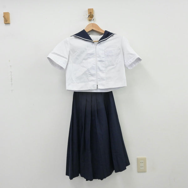 中古制服】福岡県 福岡教育大学附属福岡中学校 女子制服 2点 中古制服】福岡県 福岡教育大学附属福岡中学校 女子制服 2点