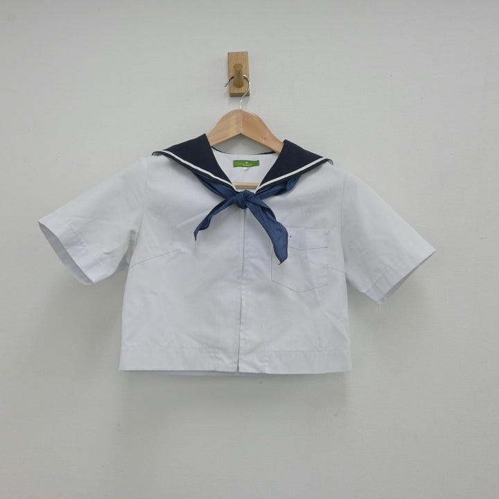 【中古制服】福岡県 福岡教育大学附属福岡中学校 女子制服 3点（セーラー服・スカート）sf013128【リサイクル学生服】 | 中古制服通販パレイド