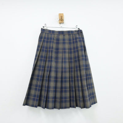 【中古】大分県 大分東明高等学校 女子制服 2点（セーラー服・スカート）sf013131