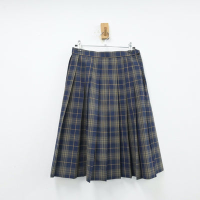 【中古】大分県 大分東明高等学校 女子制服 2点（セーラー服・スカート）sf013133