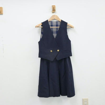 【中古】埼玉県 所沢北高等学校 女子制服 6点（ブレザー・ベスト・スカート）sf013136