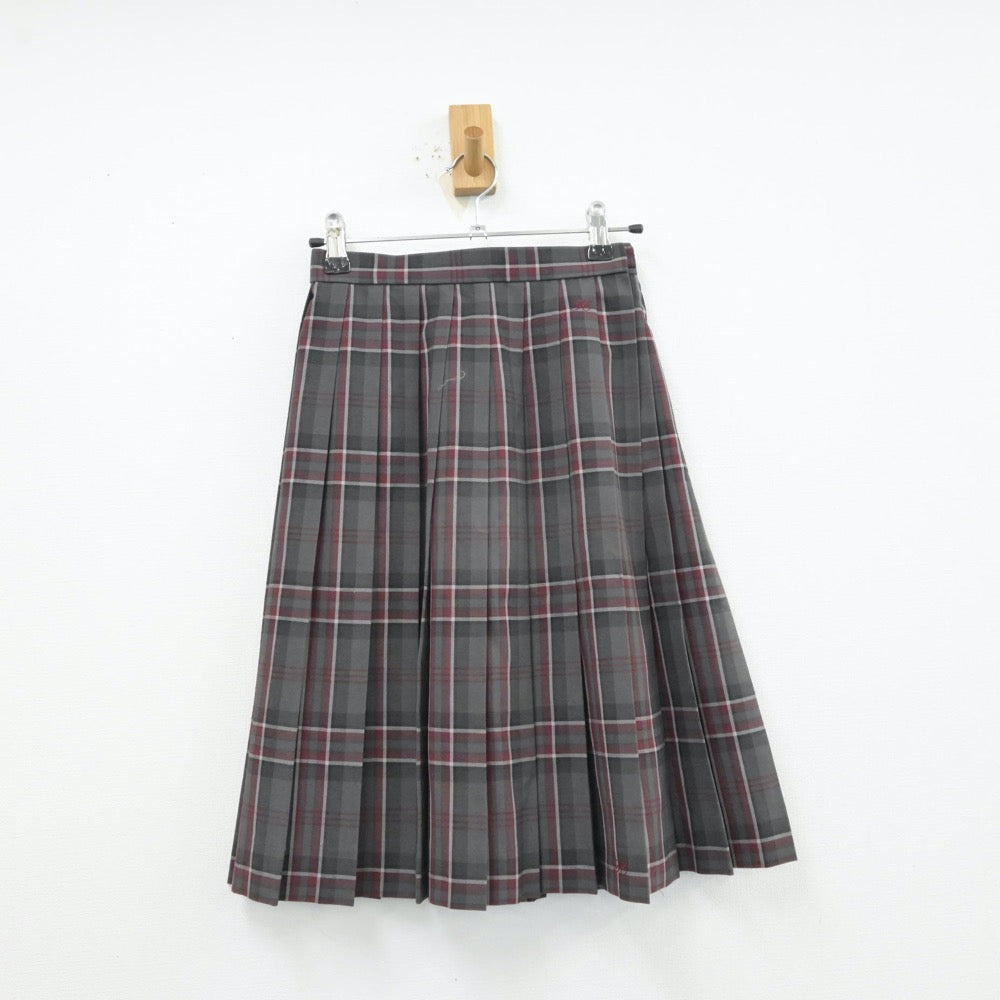 【中古】埼玉県 北中学校 女子制服 2点（ニット・スカート）sf013144