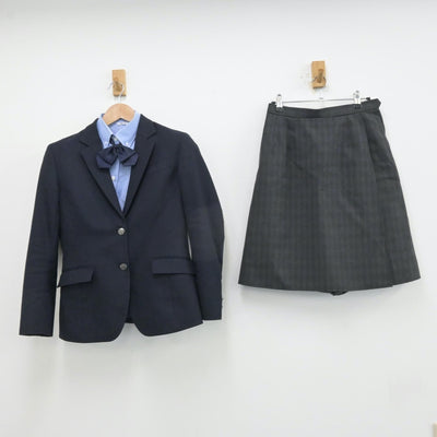 【中古】専門学校制服 葛飾区医師会看護専門学校 4点 sf013149