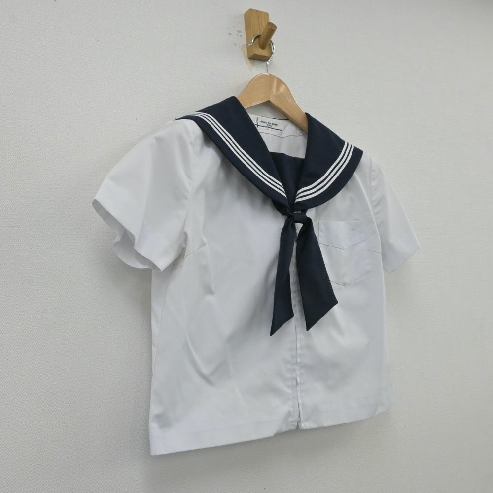 【中古】北海道 北海道旭川商業高等学校 女子制服 2点（セーラー服）sf013152