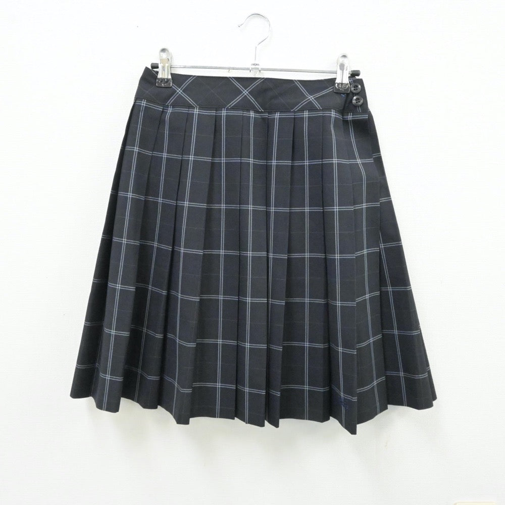 【中古】東京都 東京都立芝商業高等学校 女子制服 5点（ブレザー・ベスト・スカート）sf013156