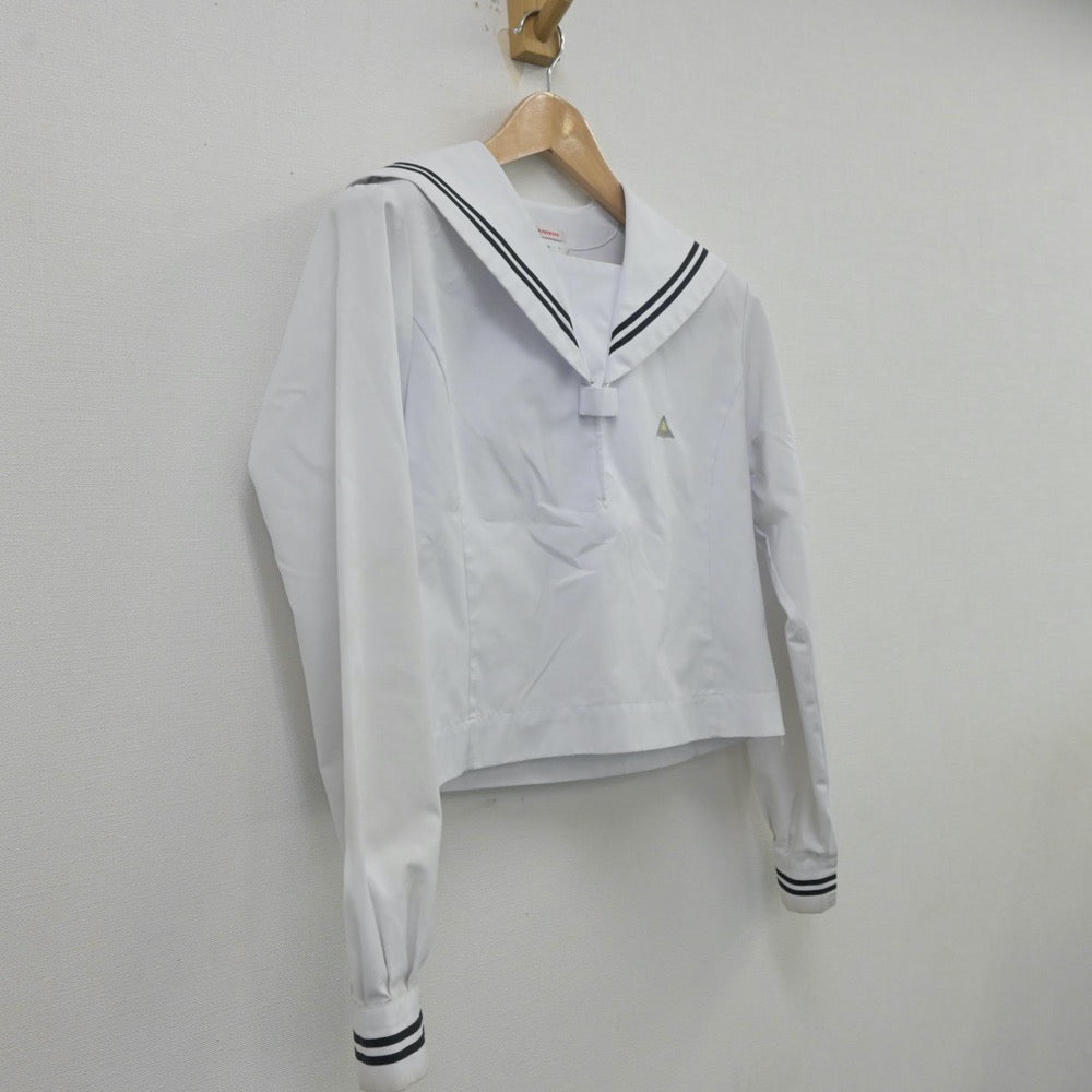 【中古】広島県 広島県立尾道東高等学校 女子制服 1点（セーラー服）sf013165