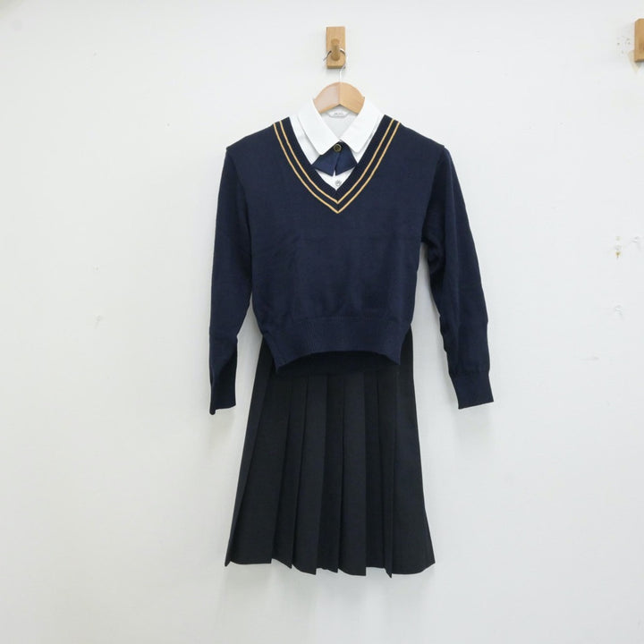 中古制服】福岡県 久留米市立久留米商業高校 女子制服 5点 中古制服】福岡県 久留米市立久留米商業高校 女子制服 5点