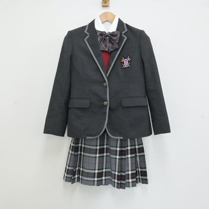 中古制服】東京都 私立富士見丘高校 女子制服 5点（ブレザー