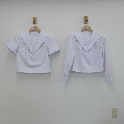 【中古】北海道 遺愛女子高等学校 女子制服 2点（セーラー服）sf013180