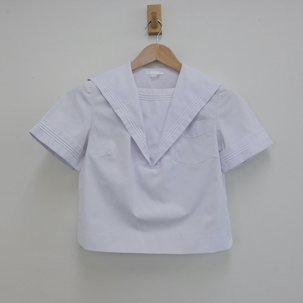 【中古】北海道 遺愛女子高等学校 女子制服 2点（セーラー服）sf013180