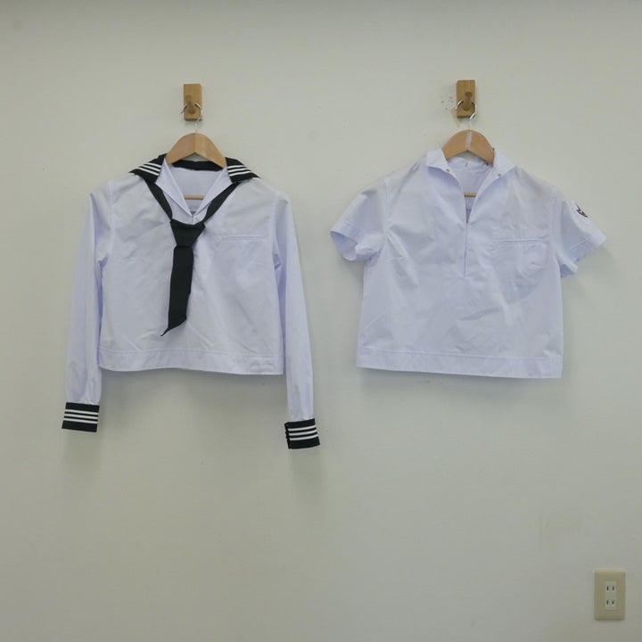 【中古制服】静岡県 静岡英和女学院高等学校 女子制服 4点（セーラー服・シャツ・スカート）sf013182【リサイクル学生服】 | 中古制服通販パレイド