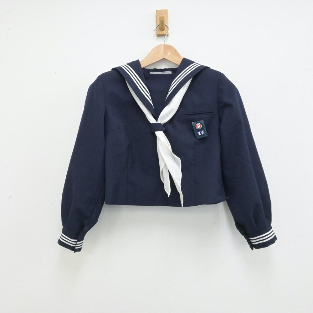 中古制服】千葉県 市川市立第六中学校 女子制服 2点(セーラー服 中古制服】千葉県 市川市立第六中学校 女子制服 2点(セーラー服