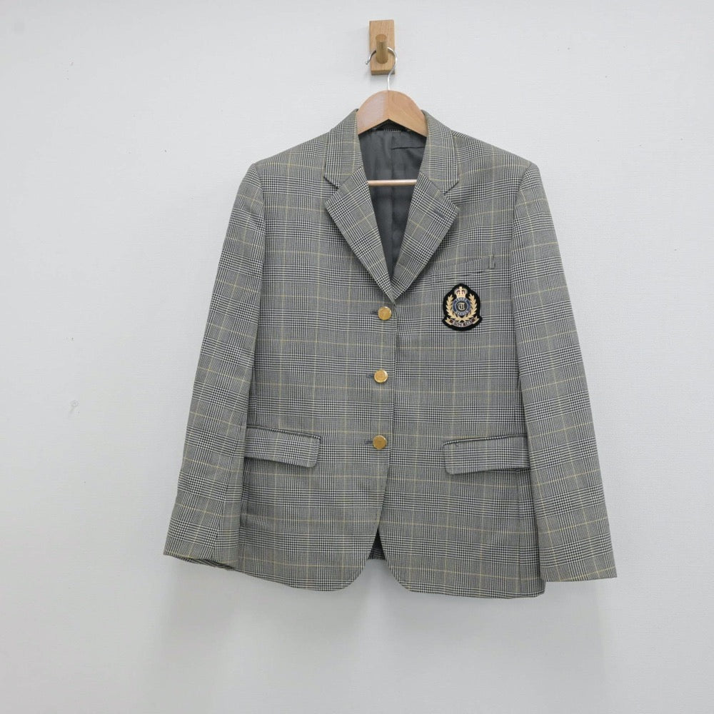 【中古】三重県 津田学園高等学校 女子制服 3点（ブレザー・スカート）sf013213