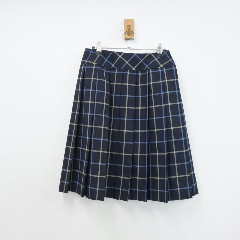 【中古】愛媛県 聖カタリナ学園高等学校 女子制服 4点（ブレザー・シャツ・スカート）sf013223