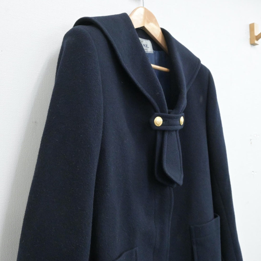 中古制服】愛知県 聖霊中学校 女子制服 1点（コート）sf013240  