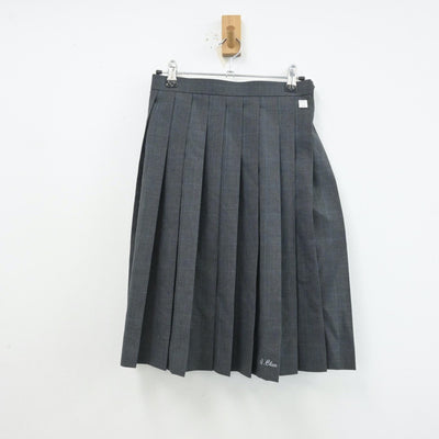 【中古】新潟県 新発田中央高等学校 女子制服 3点（シャツ・ニットベスト・スカート）sf013243