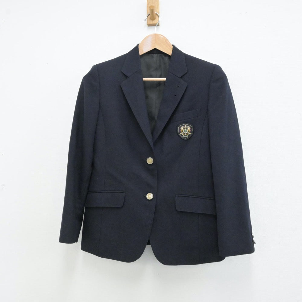 【中古】東京都 立正大学付属 立正高等学校 女子制服 3点（ブレザー・スカート）sf013244