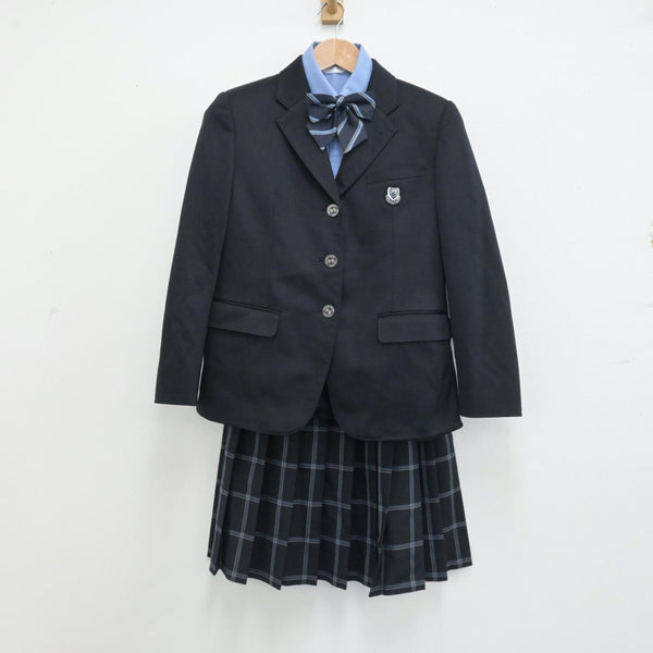 中古制服】北海道 札幌新陽高等学校 女子制服 4点（ブレザー・シャツ・スカート）sf013246【リサイクル学生服】 | 中古制服通販パレイド